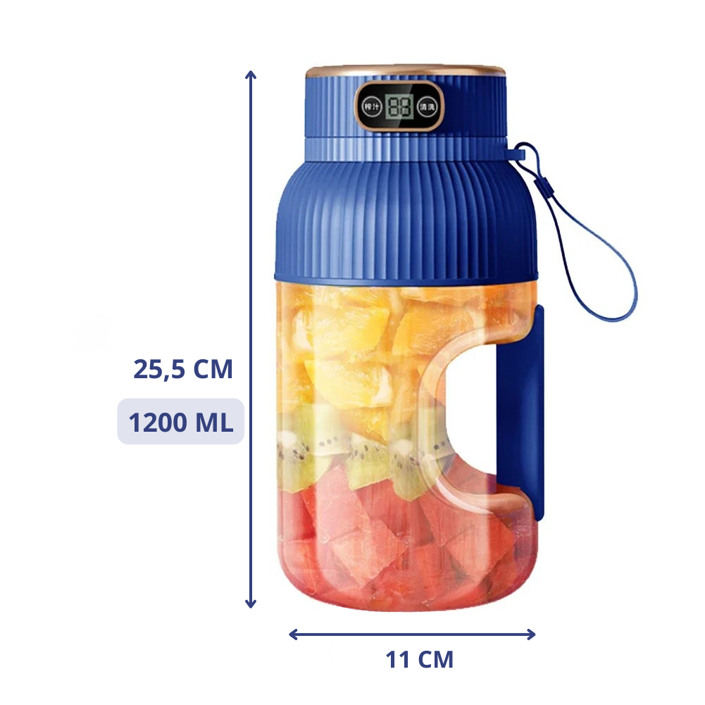 Batidora Eléctrica Portátil Con Pantalla Digital