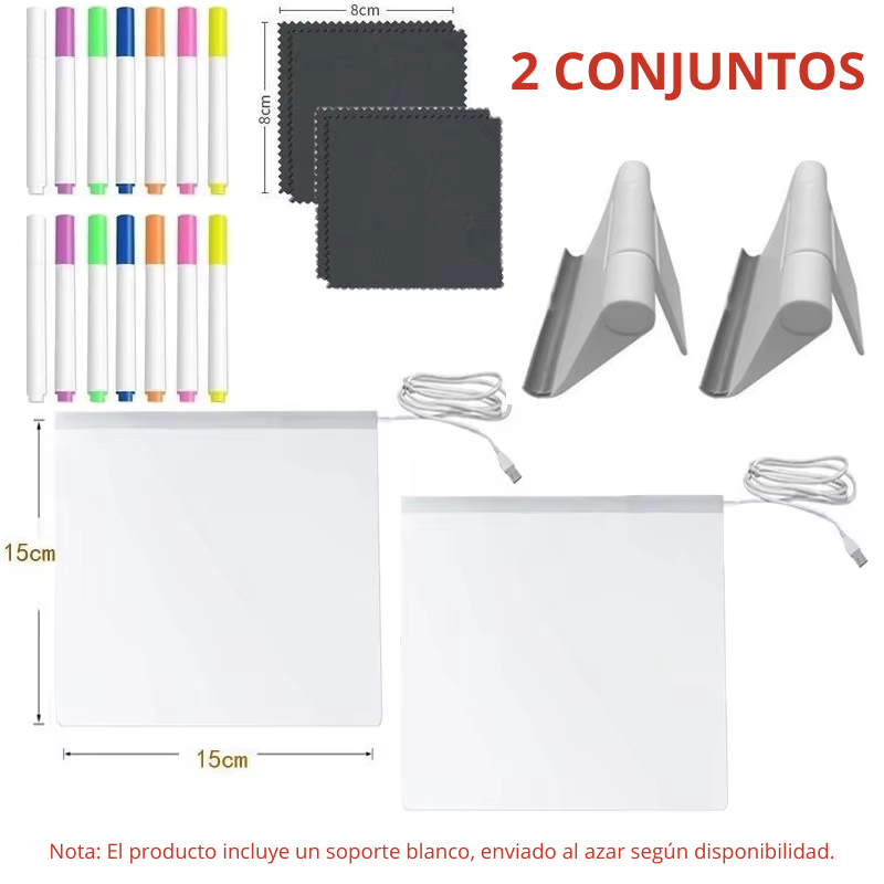 🖊️LED Illuminated Whiteboard