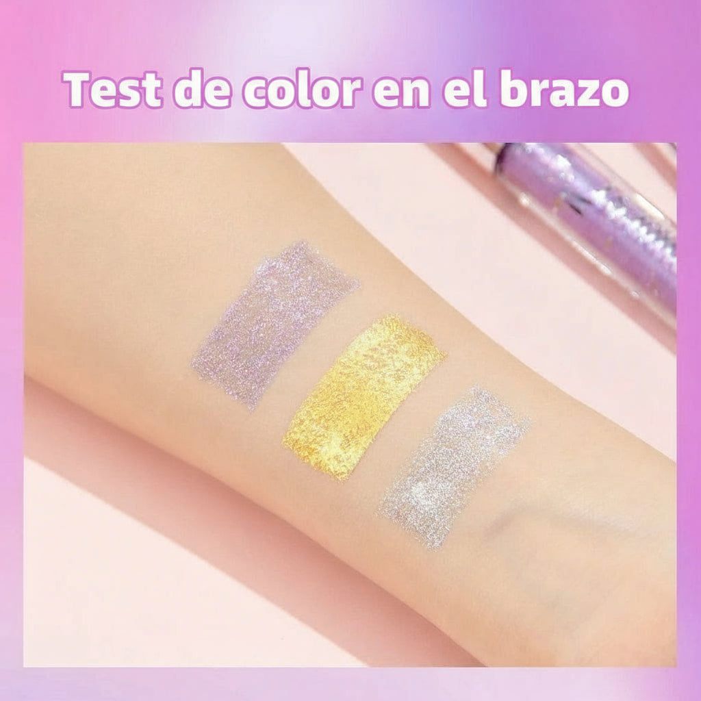 1 PC Diamond Mascara Shining Galaxy Sequins Sweat Proof Glitter Eyelashes Quick Dry Lasting Curling Thick Mascara Shimmer Makeup