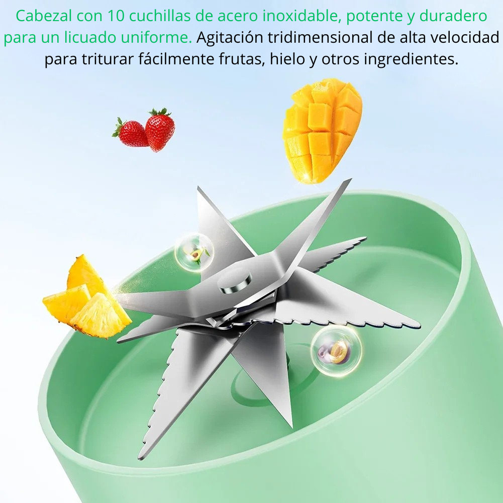 Batidora Eléctrica Portátil Con Pantalla Digital