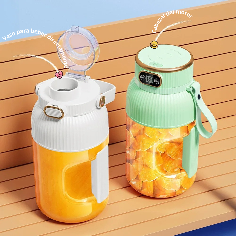 Batidora Eléctrica Portátil Con Pantalla Digital