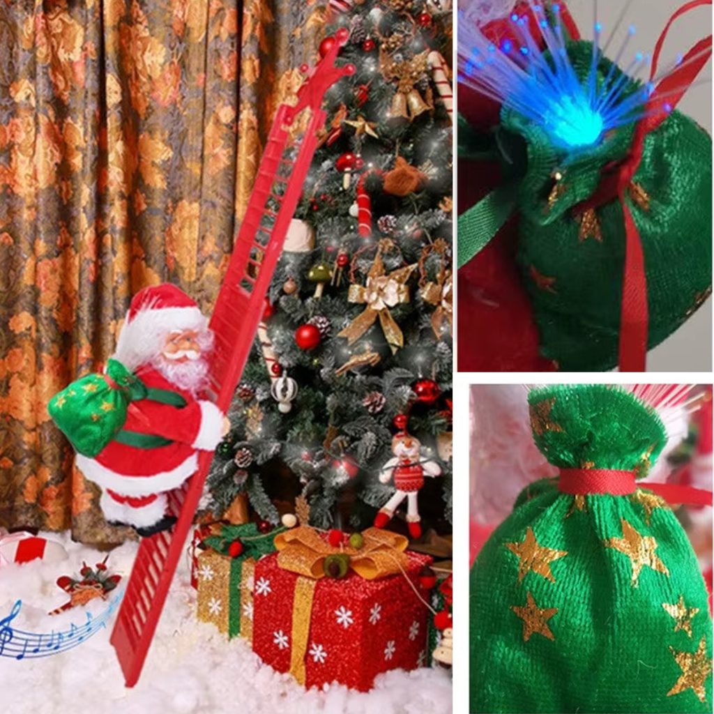 🎅 Santa Claus With Ladder