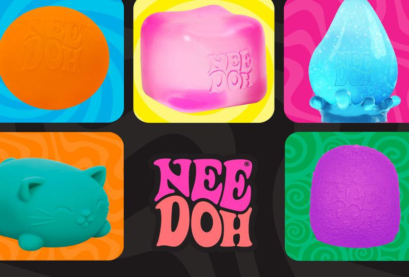 Needoh Squishmas 2025 Advent Calendar - 24 Days of Surprises with Mini Squishies & Fun Shapes for All Ages 3+ - Perfect for Holiday Fun